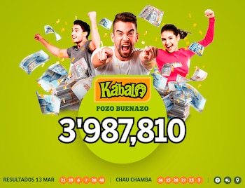 Sorteo Kábala - Jueves 13