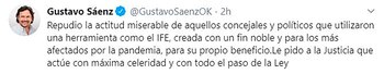 El gobernador de Salta, Gustavo