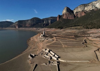 Los embalses de agua están a su 66,21 % de capacidad (Reuters)