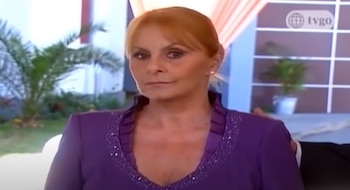 Eugenia Pflucker interpretó a Anita Martínez, madre del Platanazo. (Foto: América TV)