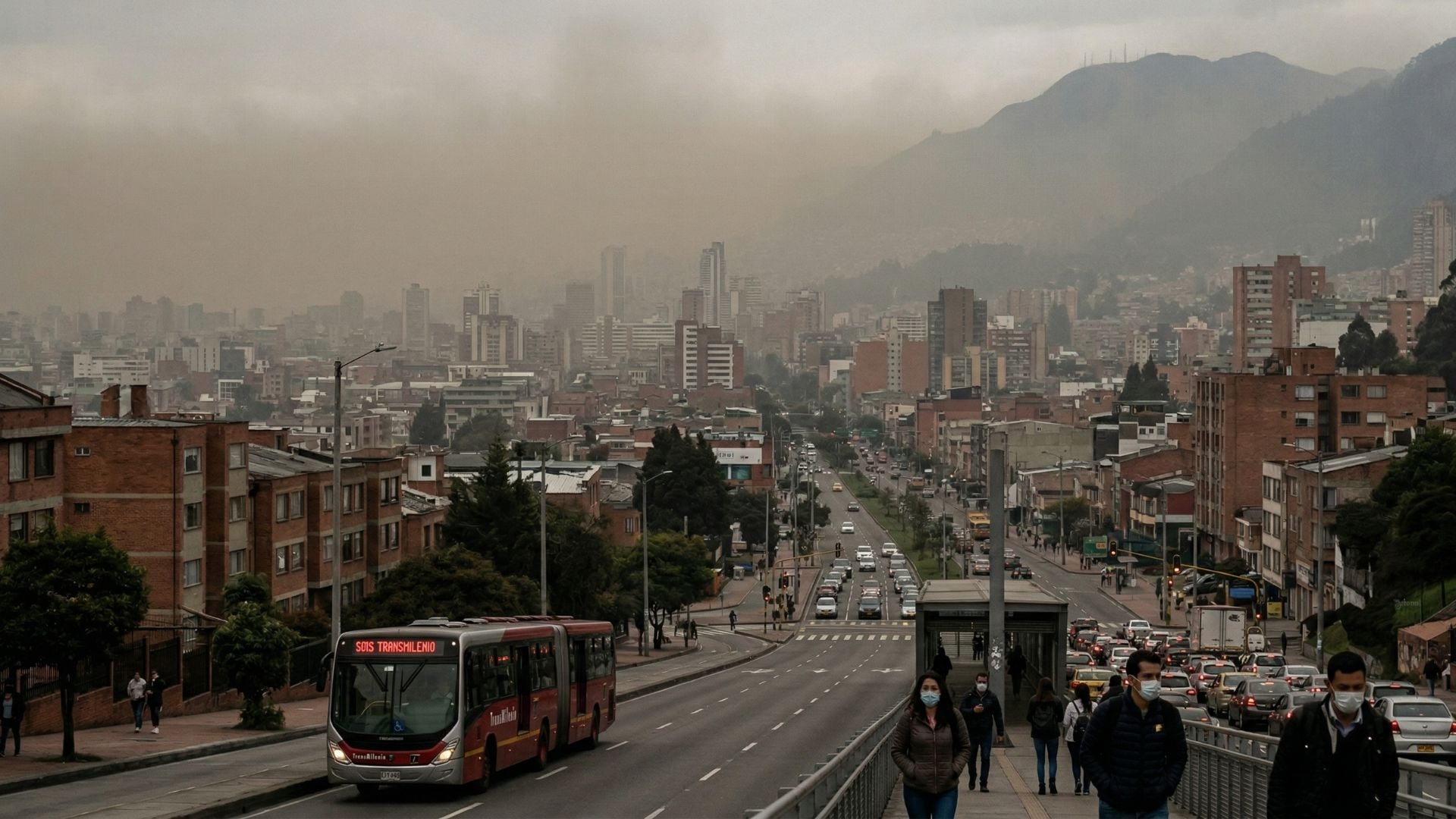 Las condiciones atmosféricas influyen en la concentración de contaminantes en zonas específicas. - crédito Imagen Ilustrativa Infobae