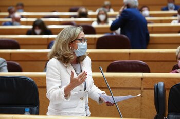 La vicepresidenta segunda del Gobierno y ministra de Asuntos Económicos y Transformación Digital, Nadia Calviño, será la encargada de la gestión de los fondos europeos.