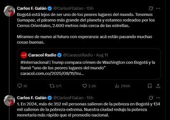 Con una serie de argumentos