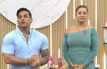 Christian Domínguez y Karla Tarazona