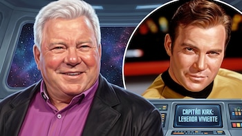 William Shatner explicó el origen del capitán Kirk: “Sugerí que fuera un toque más ligero y se vendió”