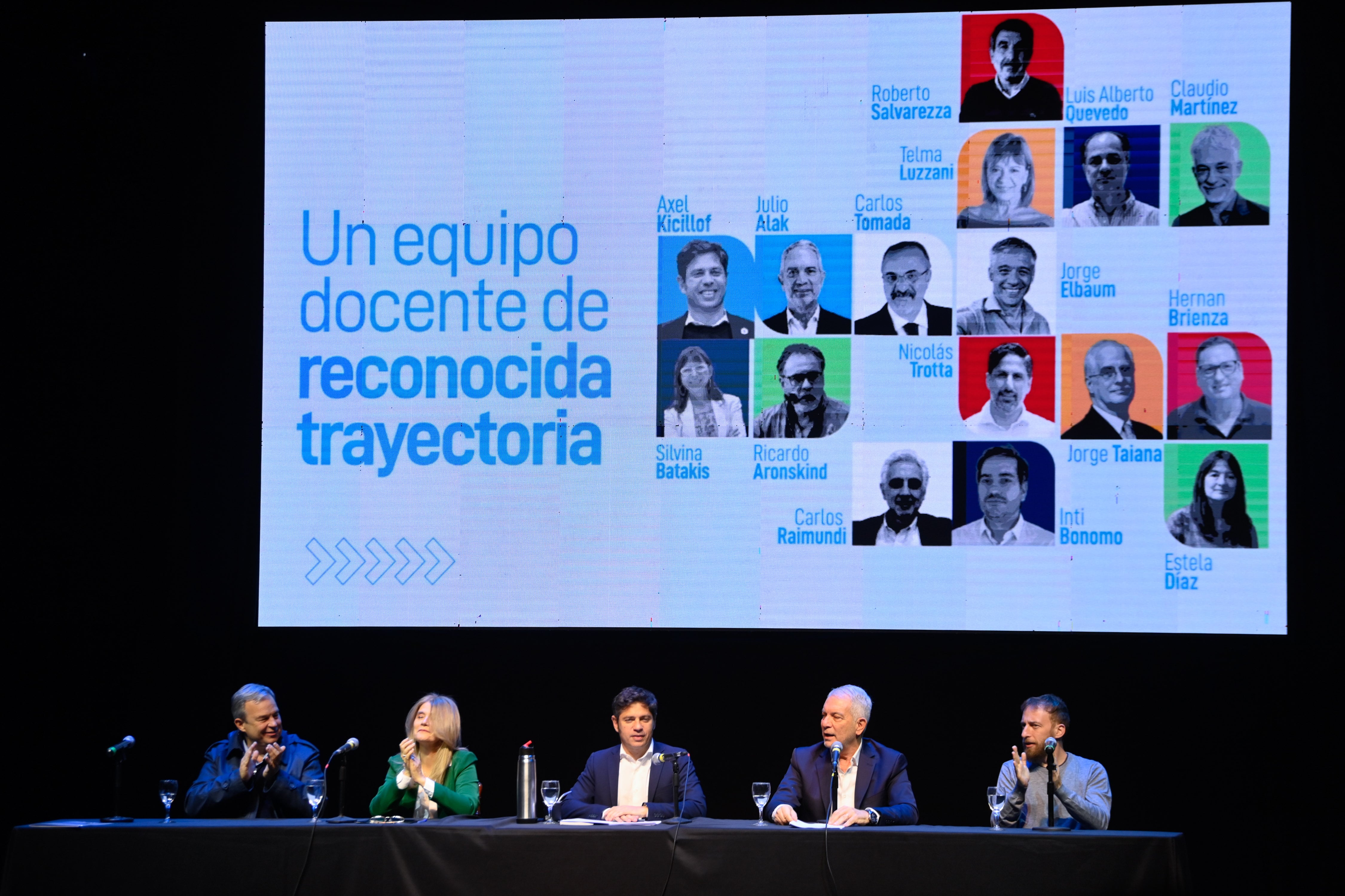 Axel Kicillof en La Plata