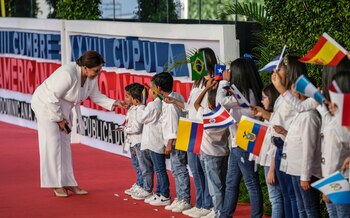 La presidenta de Honduras, Xiomara