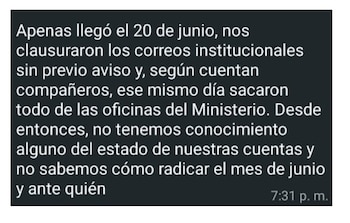 Denuncias sobre cierre de canales oficiales de Ministerio de Igualdad
