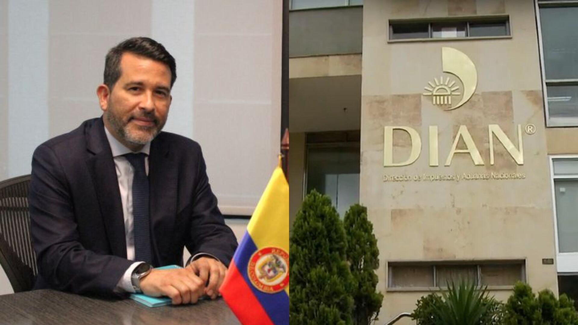 Luis Eduardo Llinás Chica, director de la Dian