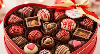 Caja de bombones variados con