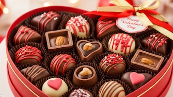 Receta de bombones de chocolate