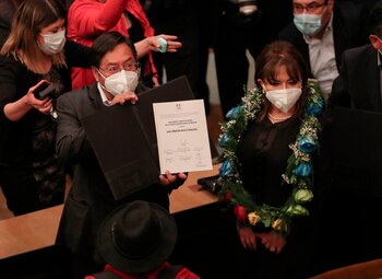 En la imagen, el Presidente