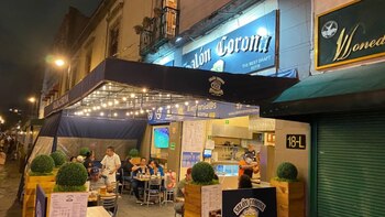 La cantina siniestrada se ubica
