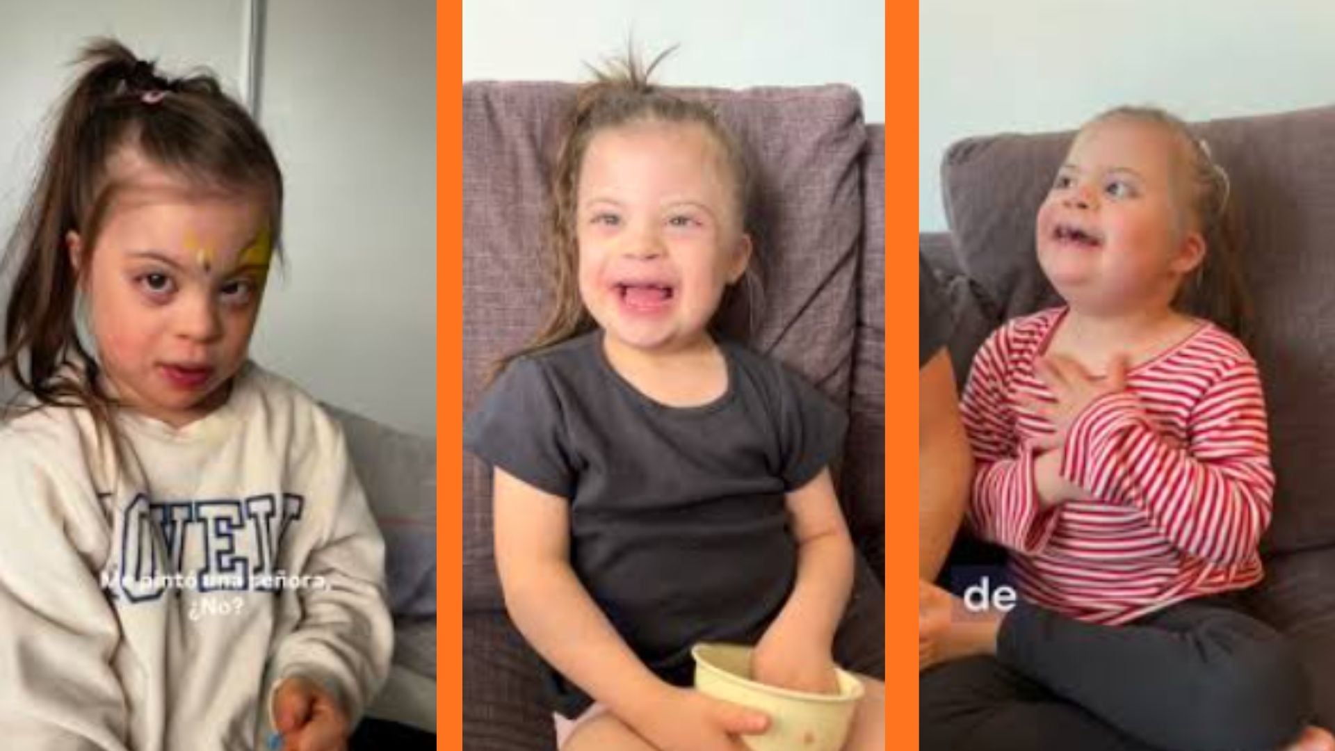 La cuenta de Instagram “Mi vida con Esme” visibiliza el síndrome de Down al mostrar la cotidianidad de Esmeralda y fomentar la inclusión social (Composición fotográfica)