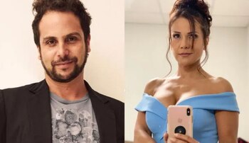 Mónica Sánchez feliz al lado