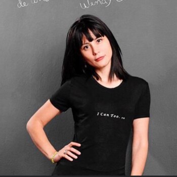 La escritora de 41 años