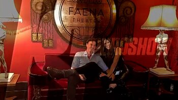 Roberto García Moritán y Gaby