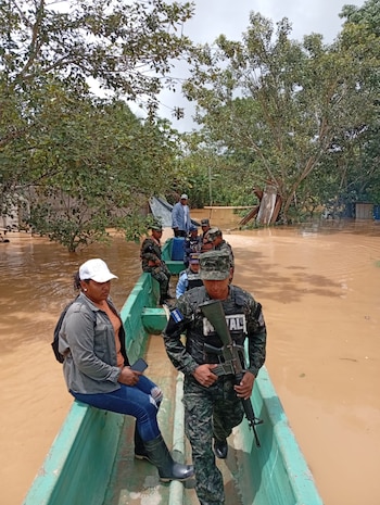 Los cultivos de maíz, arroz, yuca y plátano sufrieron daños en varias comunidades de La Mosquitia por la crecida del río Patuca.