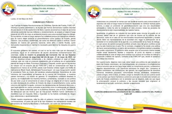 Comunicado del EMC Farc en