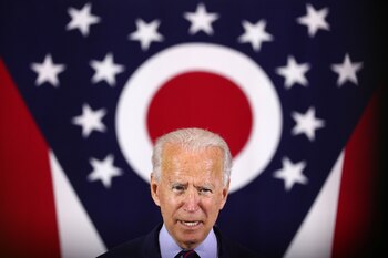 U.S. Democratic presidential candidate Joe