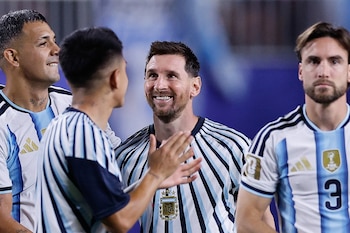 Lionel Messi transmitió disfrute y fluidez en la cancha, una señal del trabajo mental que acompaña a la selección argentina EFE/ Juan Ignacio Roncoroni