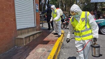 Equipo sanitario llevaron a cabo