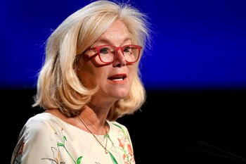 Sigrid Kaag habla en la