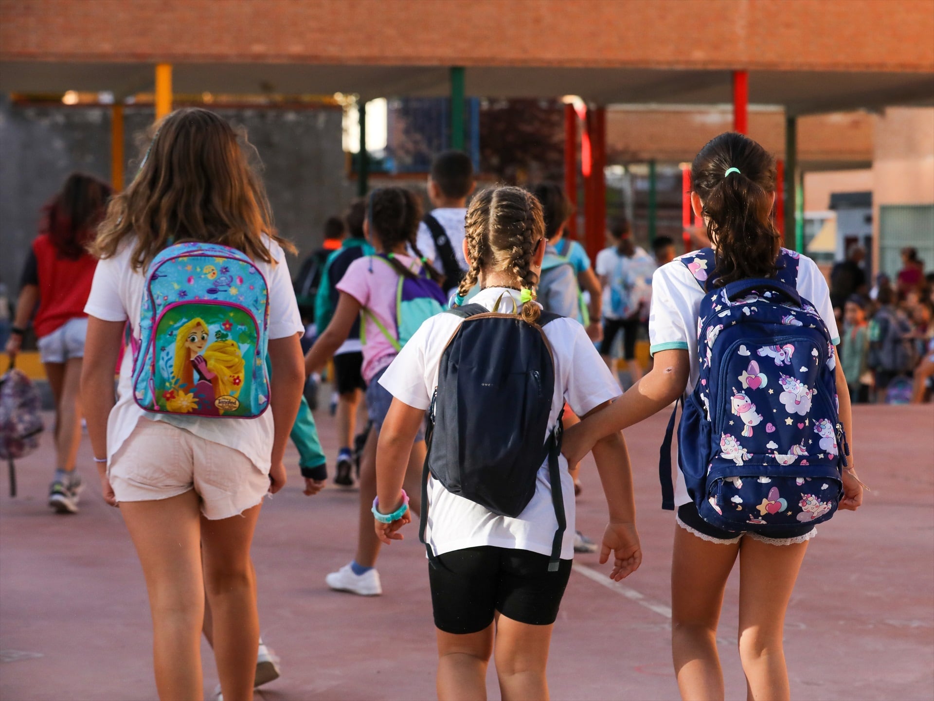 La vuelta al cole arranca este mes. (Marta Fernández / Europa Press)