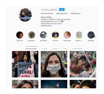 En su cuenta de Instagram,