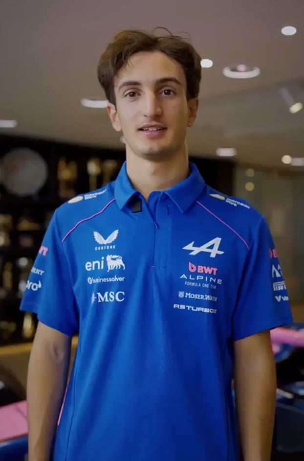 Gabriele Mini es uno de los animadores del campeonato de la Fórmula 2