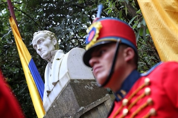 Simón Bolívar fungió como presidente