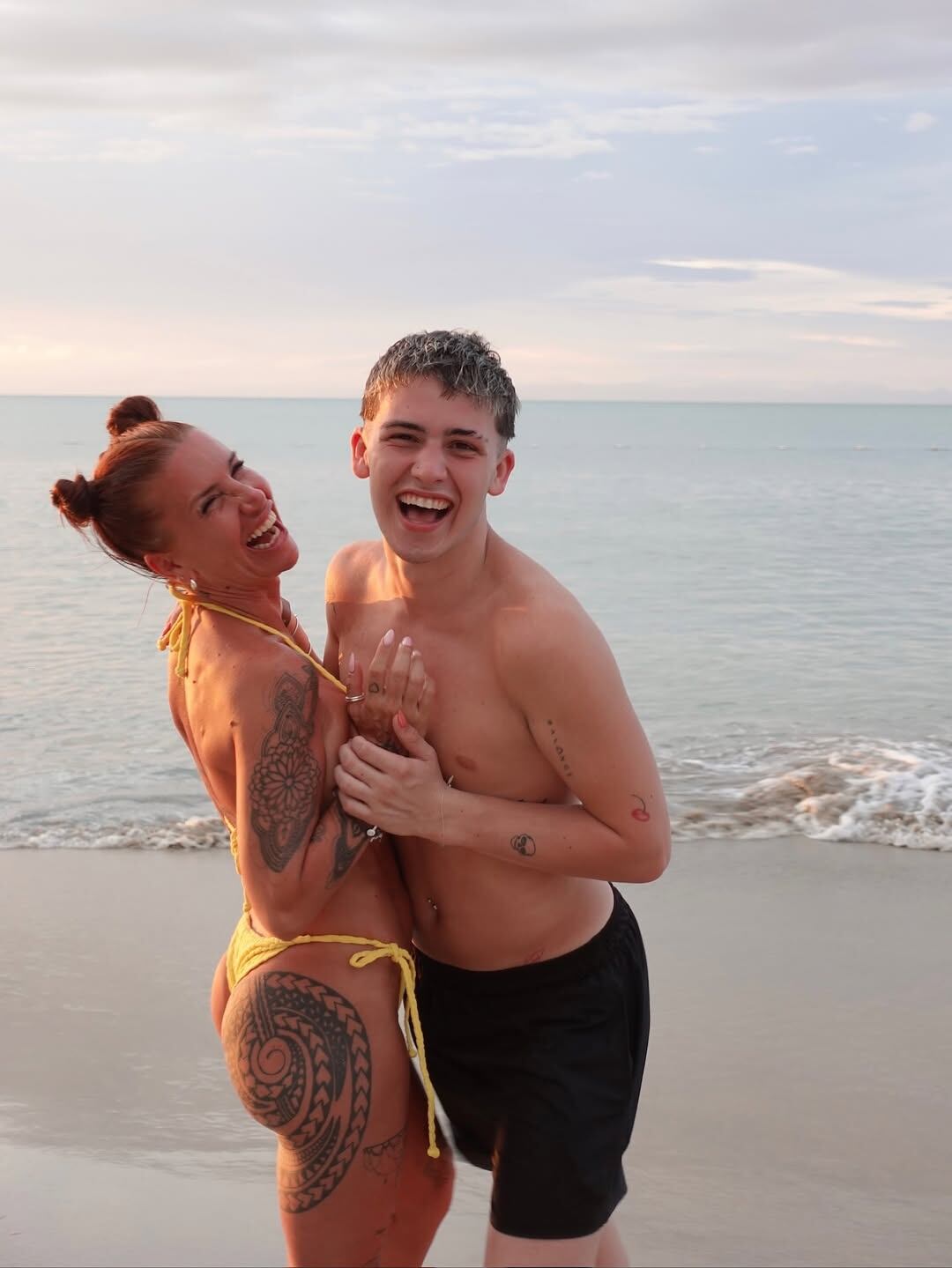 El álbum de fotos de Florencia Peña en República Dominicana resume un momento de plenitud personal y familiar