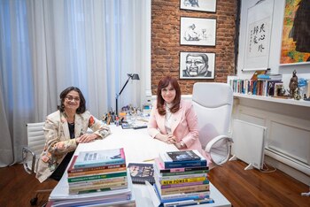 Cristina Kirchner recibió a Lucía