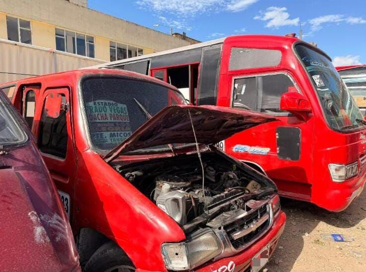 30 buses fueron inmovilizados tras un operativo sorpresa en Soacha - crédito Alcaldía de Soacha