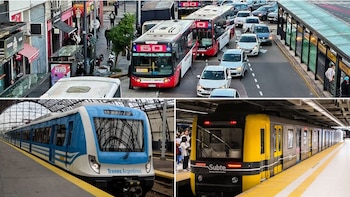 Transporte público en el AMBA: la gente viaja menos y en colectivos hay caídas de hasta el 31%
