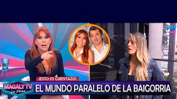 Magaly Medina responde a Ale Baigorria que jamás perdonaría una falta de respeto de Alfredo Zambrano: “Los breaks no han venido con cachos”