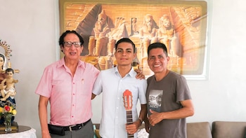 Kevin Pedraza comenzó a cantar