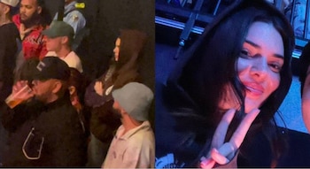 Kendall Jenner en el concierto