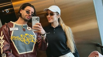 La estrella de la selección de Hungría llegó al entrenamiento en Lamborghini