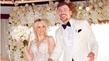 MrBeast se casó: el youtuber con más seguidores del mundo celebró su boda en una isla del Caribe