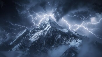 Las nubes cumulonimbus, densas y