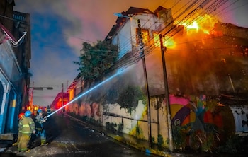 En horas de la madrugada