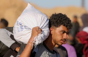 FOTO DE ARCHIVO: Un palestino