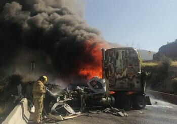 Ante el accidente la Guardia