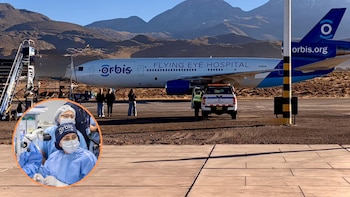 Arequipa recibe el único hospital oftalmológico volador del mundo: realizará cirugías y capacitará a médicos durante 15 días