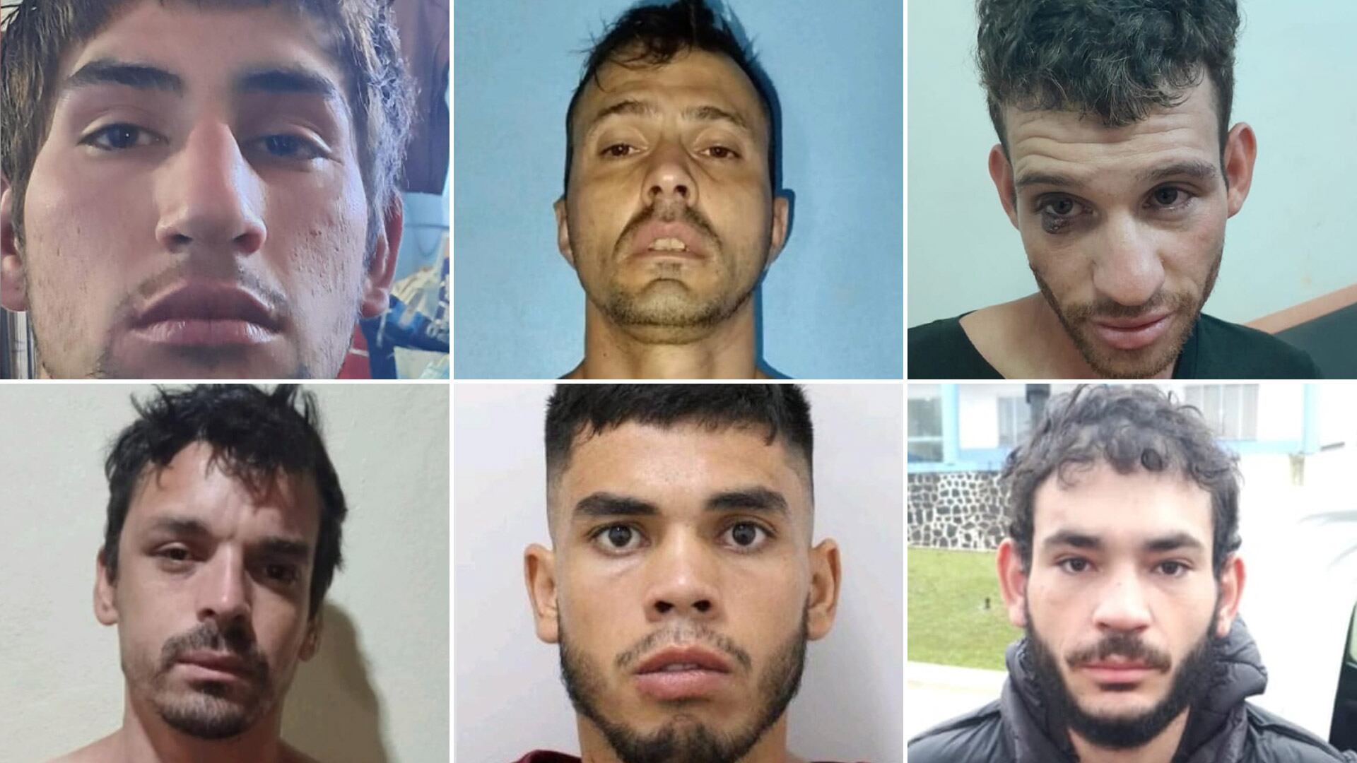 Seis de los siete presos que protagonizaron la fuga