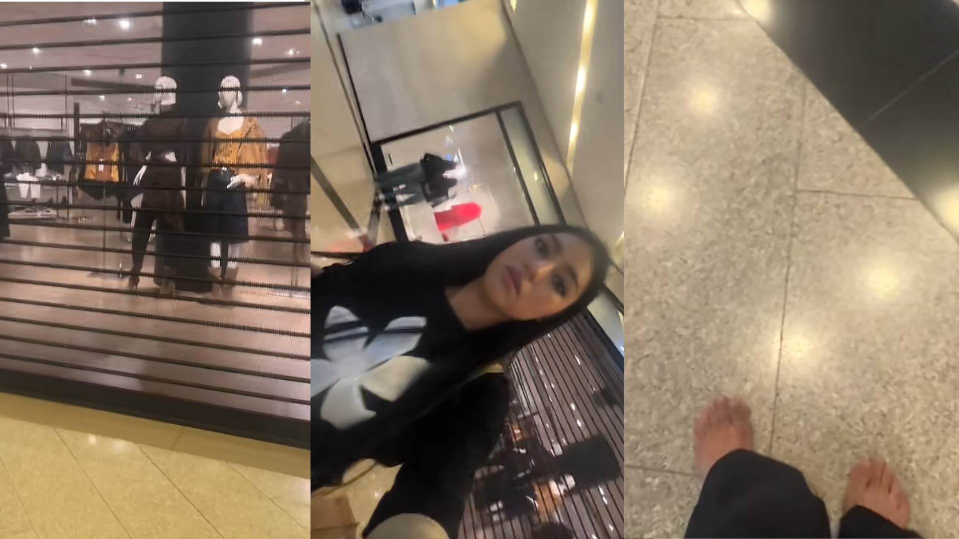 Empleada de Zara en Unicentro relató que le quitaron el calzado de trabajo al finalizar su jornada - crédito @maria.a.rojas84/ TikTok