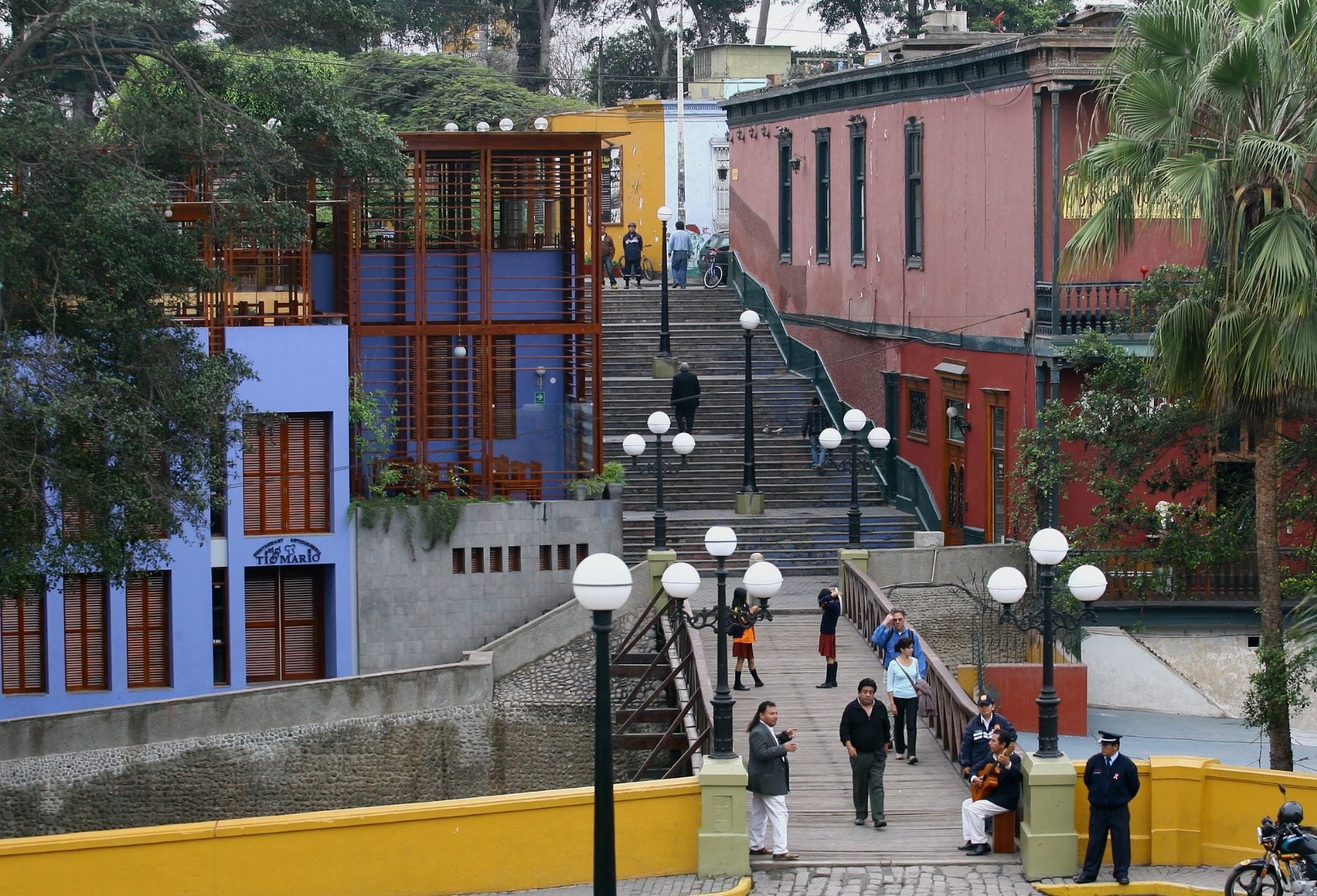 Vista desde el Puente de los Suspiros, Barranco. (Andina)