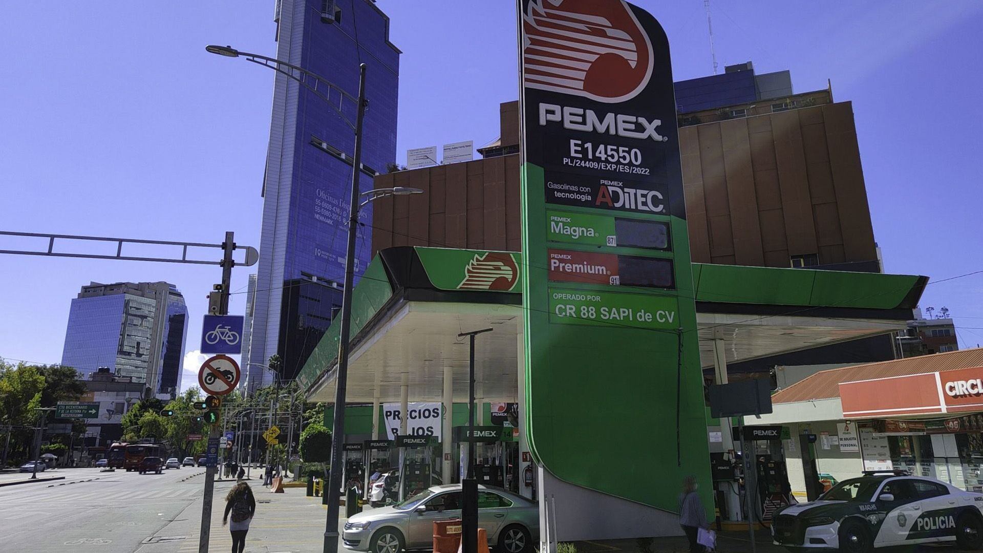 El precio promedio de las gasolinas en el país (Cuartoscuro)