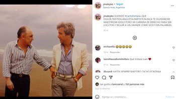 Los mensajes de los famosos